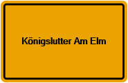 Grundbuchauszug Königslutter Am Elm